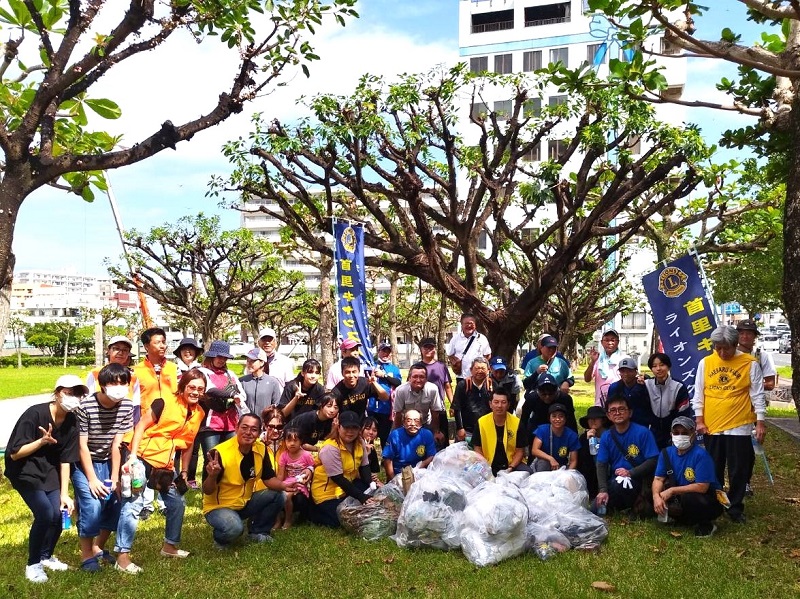 県内一斉クリーンアップ大会《合同ACT世界ライオンズ奉仕デー》2023年1０月７日（土）
